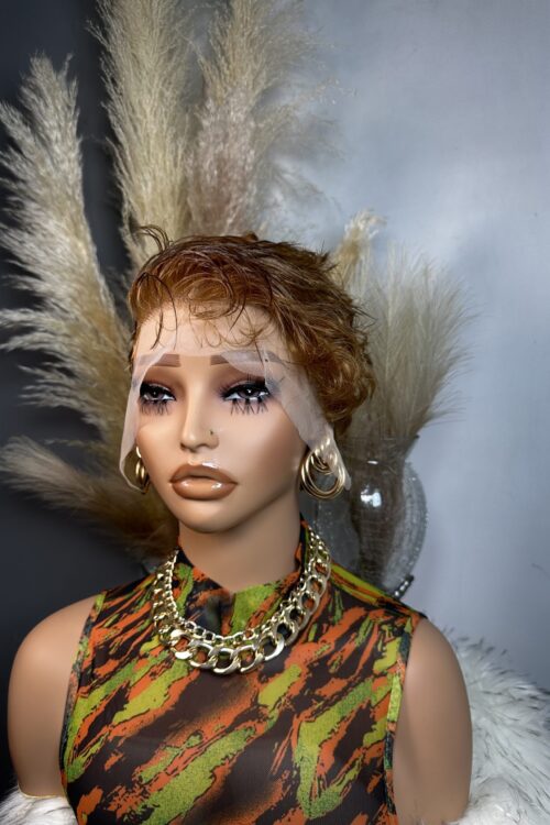 SOLEIL 6’’ 350J Orange Human Hair