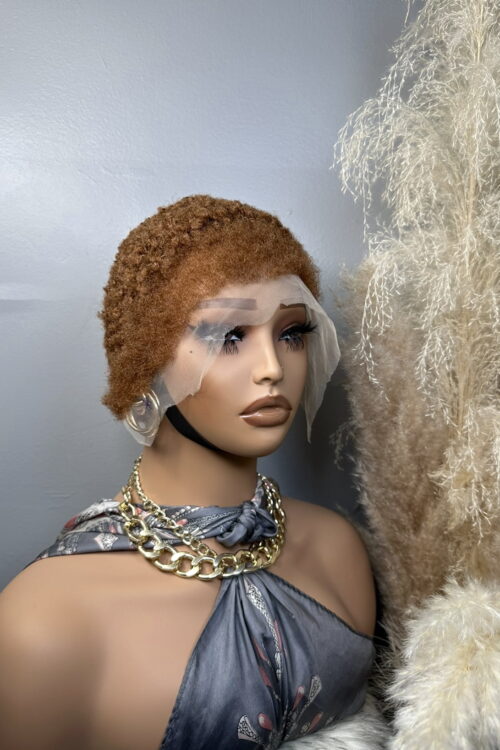 COUPE BASSE MARRON CLAIRE