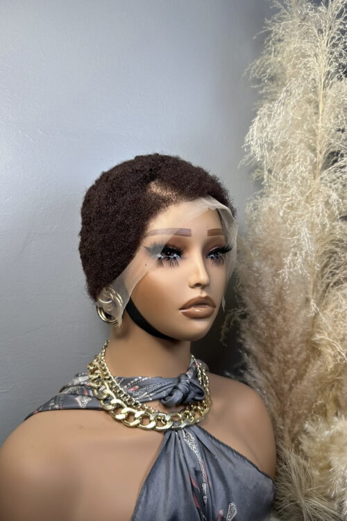 COUPE BASSE MARRON FONCÉ