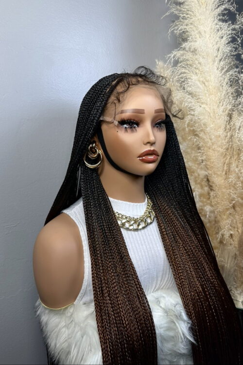 TRESSE DROITE COULEUR 1B/MARRON