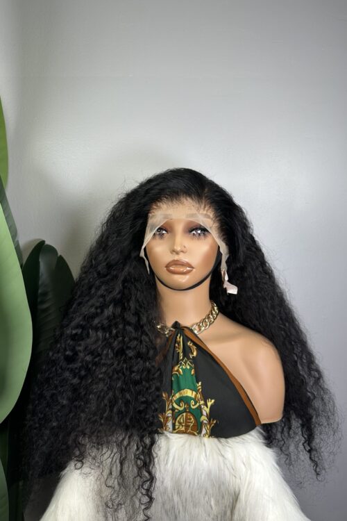 CINDY – 28’’ CHEVEUX HUMAINS CURLY COULEUR 1B