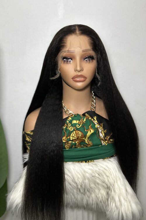 BADDIES – 26’’ PERRUQUE KINKY YAKI RAW HAIR VIETNAMIEN LAGOS HAIR LINE NATURELLE