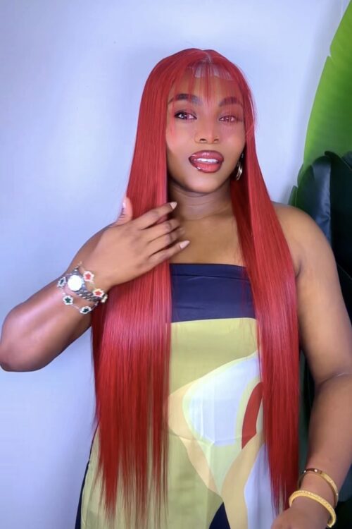 LUXE FRANGE – 30’’ DIAMOND LUXURY | VIRGIN HAIR VIETNAMIEN ROUGE REFLET ROSE